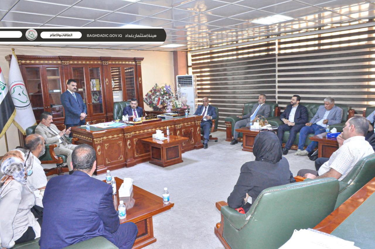 الأنصاري يستقبل عدد من السادة النواب وممثلي جامعة بغداد ووزارة التعليم العالي والبحث 