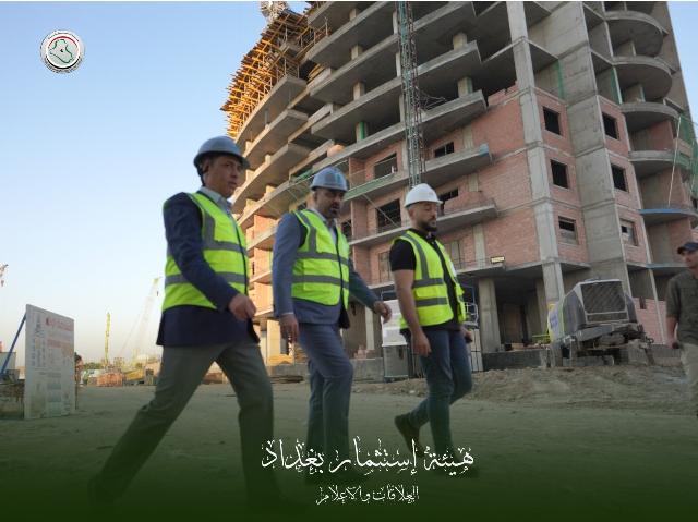 الربيعي يزور مجمع السويسري السكني في الغزالية.